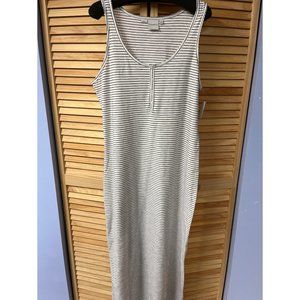 NWT Nordstrom Junarose Maxi Dress Tank Striped M 12 14